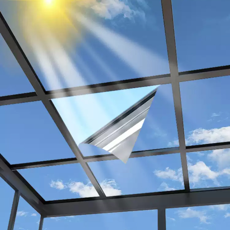 Home Office Windows - Privacy One-Way Reflective Window Film Sun