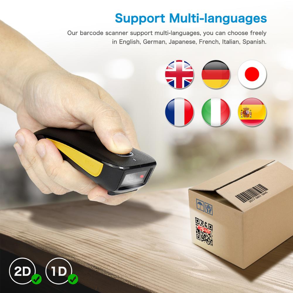 NETUM C750 Bluetooth 2D Barcod - огляд і ціна Document Scanner Portable