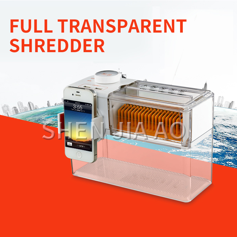 T100 usb shredder office porta - огляд і ціна Home Office Paper Shredder