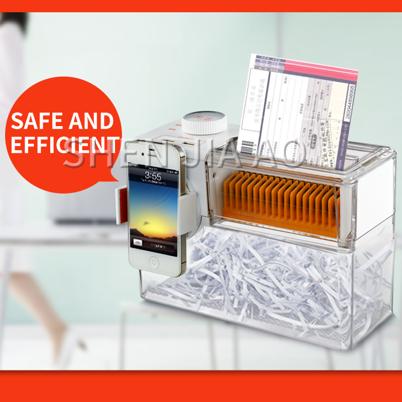T100 usb shredder office porta - огляд і ціна Home Office Paper Shredder