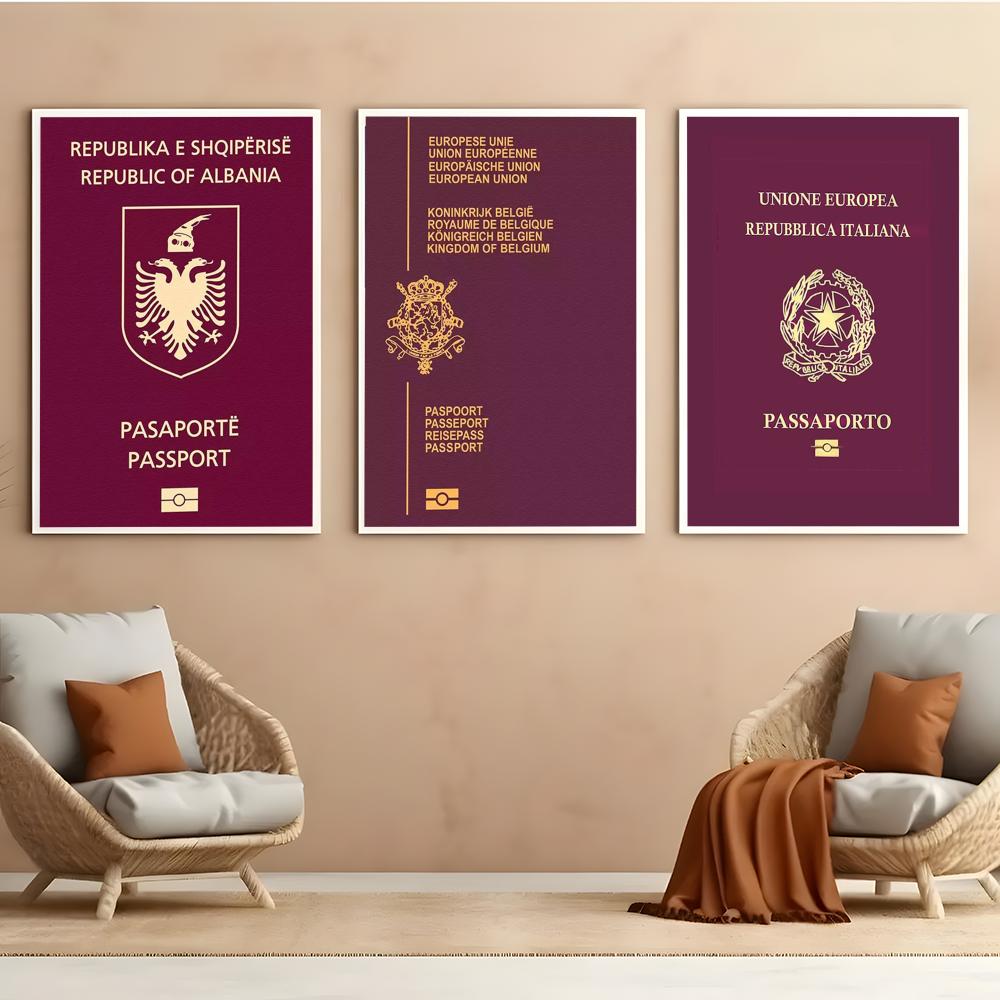Red-background Passports Poste - огляд і ціна Home Office For Passport