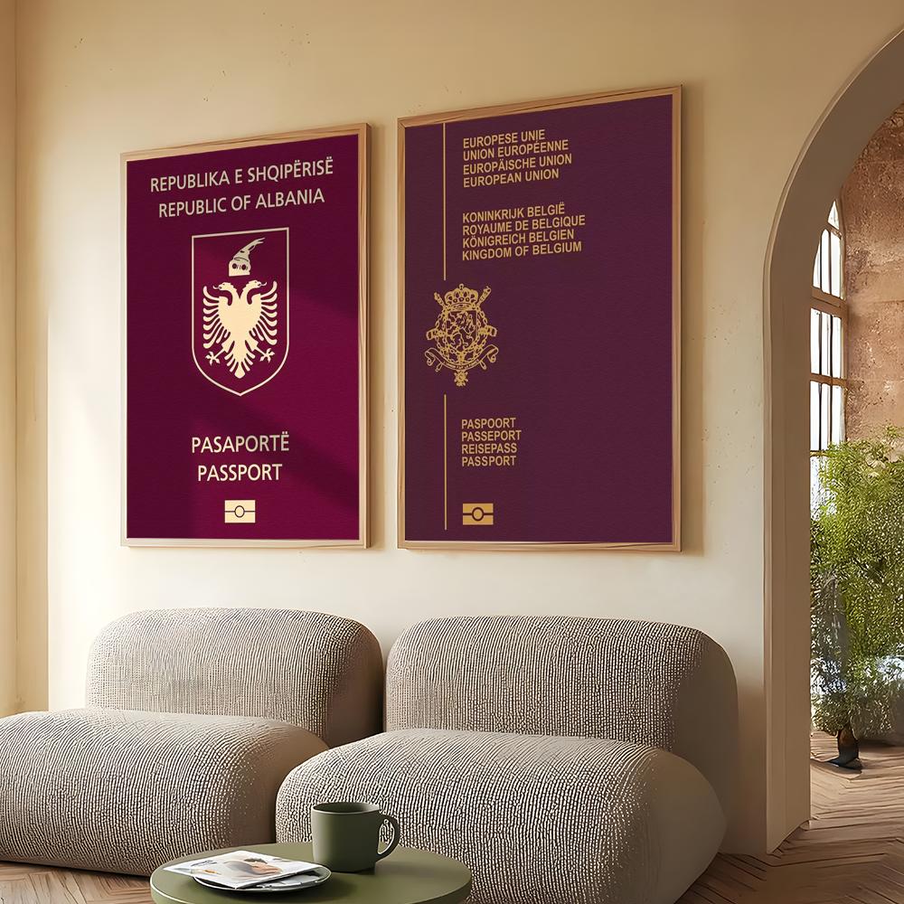 Red-background Passports Poste - огляд і ціна Home Office For Passport