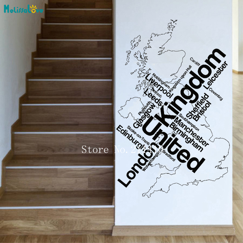 Wall Sticker Map London Unied  - огляд і ціна Home Office London