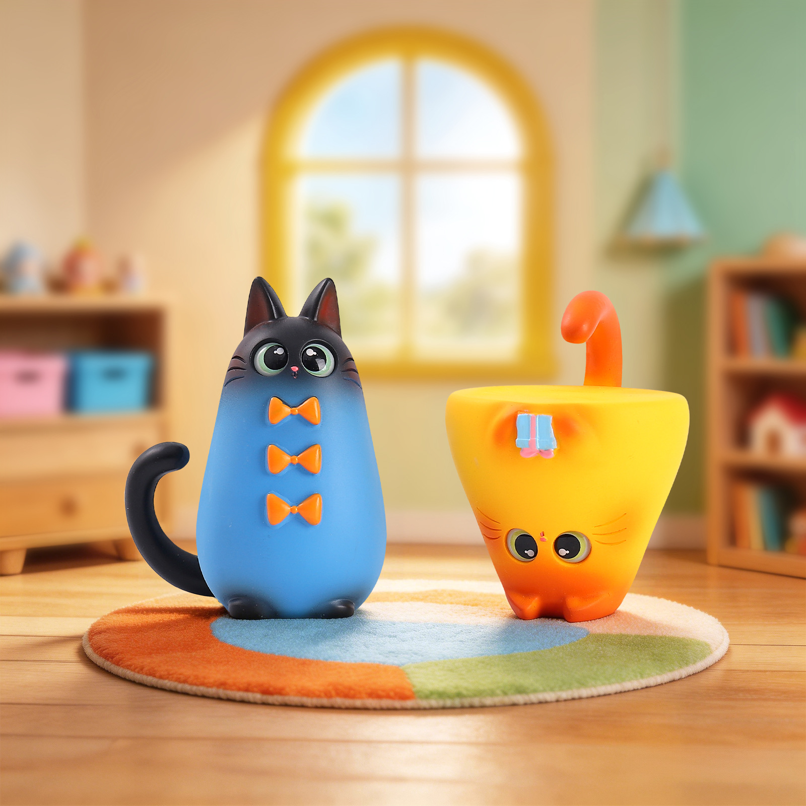 Blind Box Cat Figurine Resin C - огляд і ціна Home Office Jobs