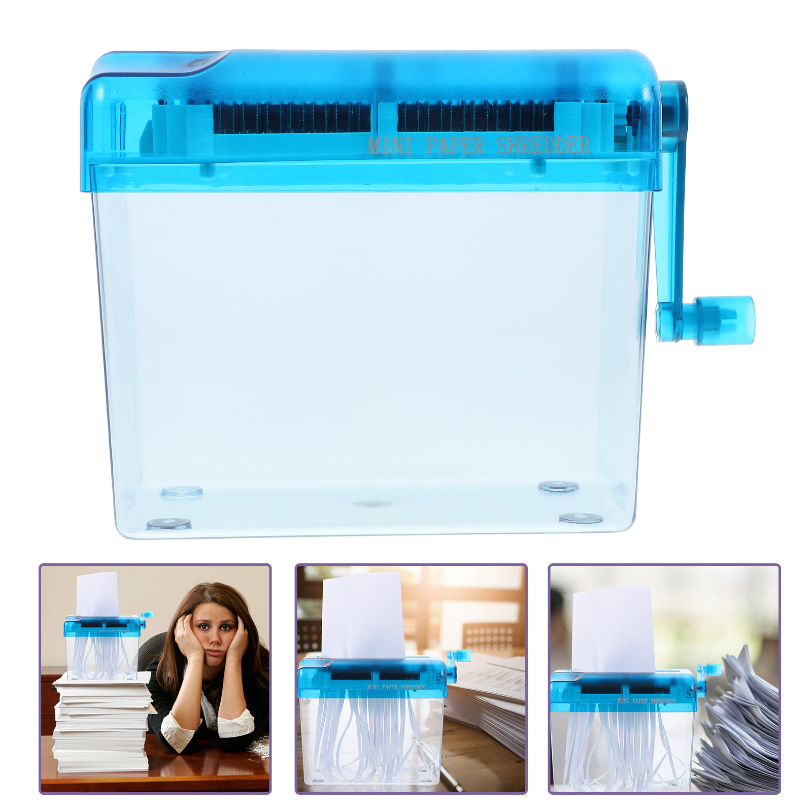 Small Hand Operated Paper Shre - огляд і ціна Home Office Paper Shredder
