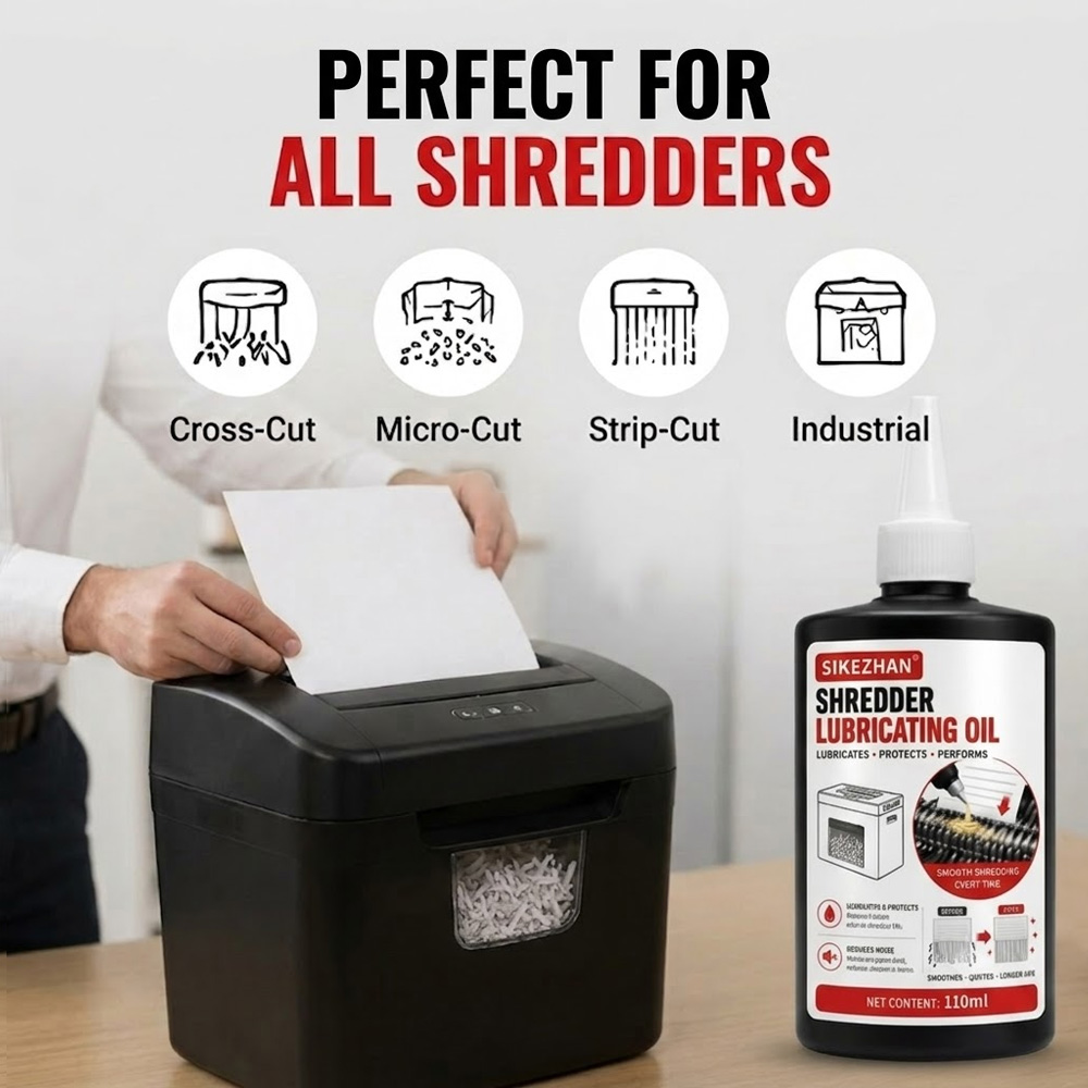 110ml Shredder Lubricating Oil - огляд і ціна Home Office Paper Shredder
