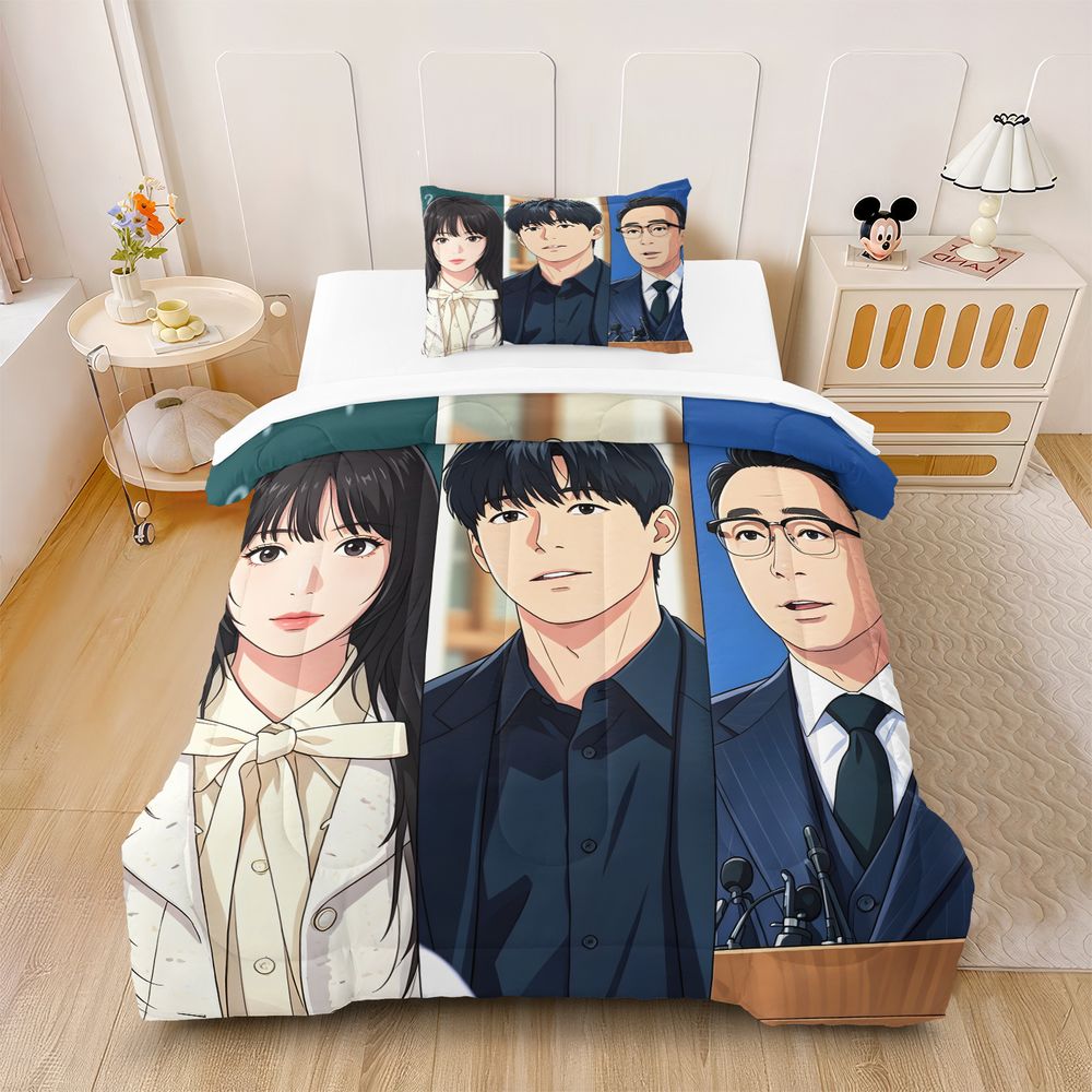 Korean Office Trio Cartoon Pri - огляд і ціна Home Office Guest Room