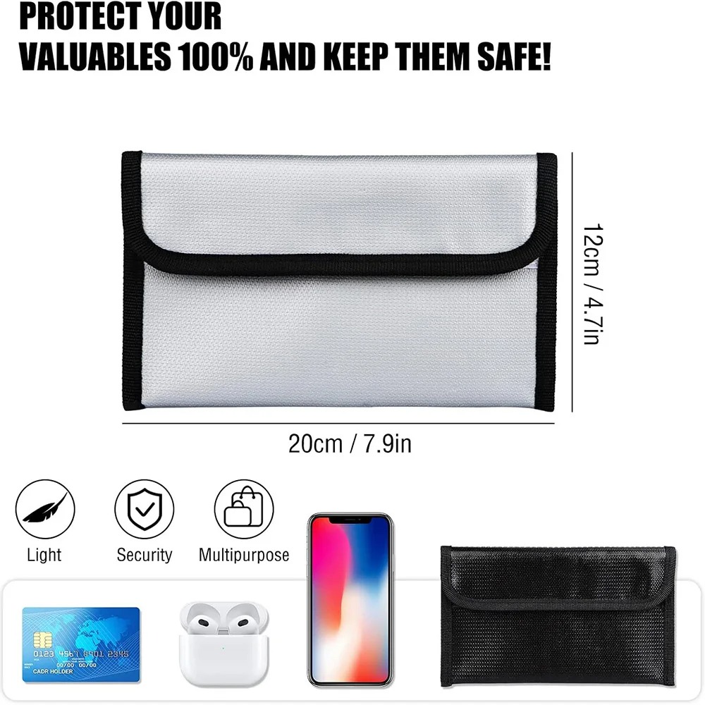 20x12cm Fireproof Waterproof S - огляд і ціна Home Office For Passport