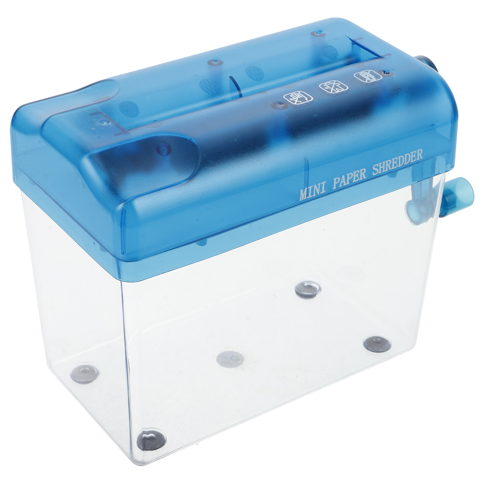 1Pcs Manual Mini Shredder Desk - огляд і ціна Home Office Paper Shredder