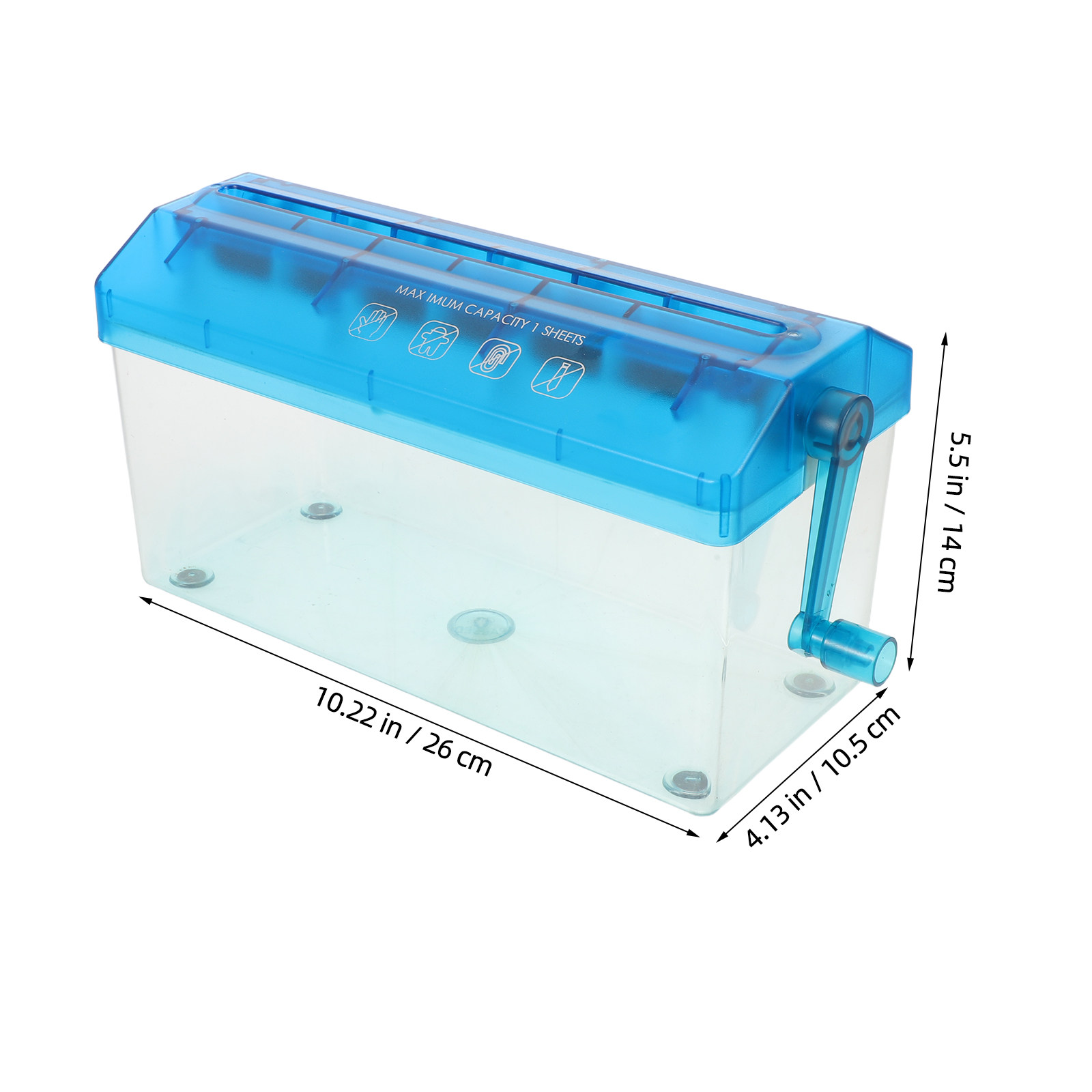 Manual Paper Shredder Portable - огляд і ціна Home Office Paper Shredder