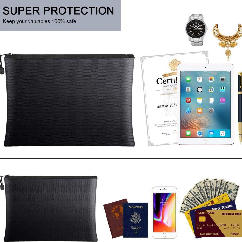 Fireproof Document Bag Waterpr - огляд і ціна Home Office For Passport