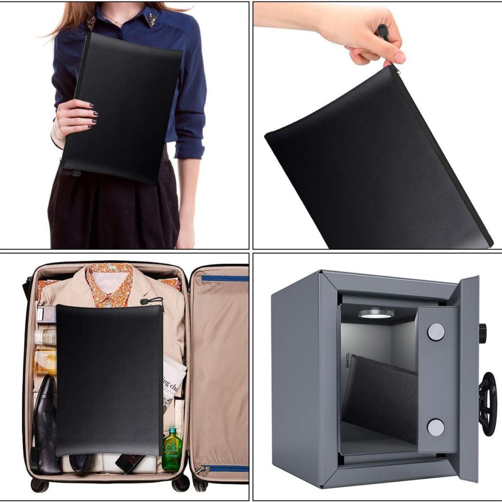 Fireproof Document Bag Waterpr - огляд і ціна Home Office For Passport