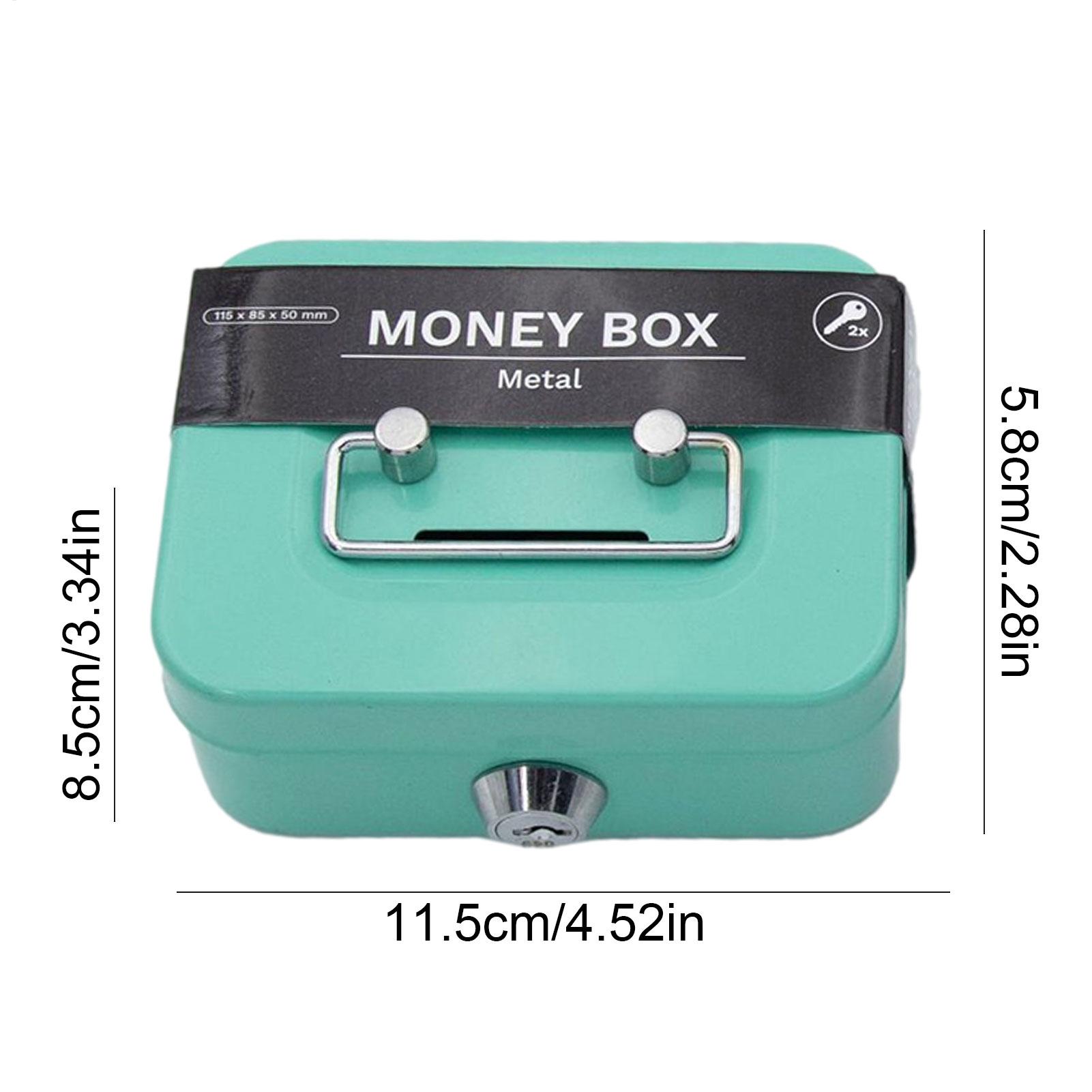Mini Metal Safe Lock Box Porta - огляд і ціна Home Office For Passport