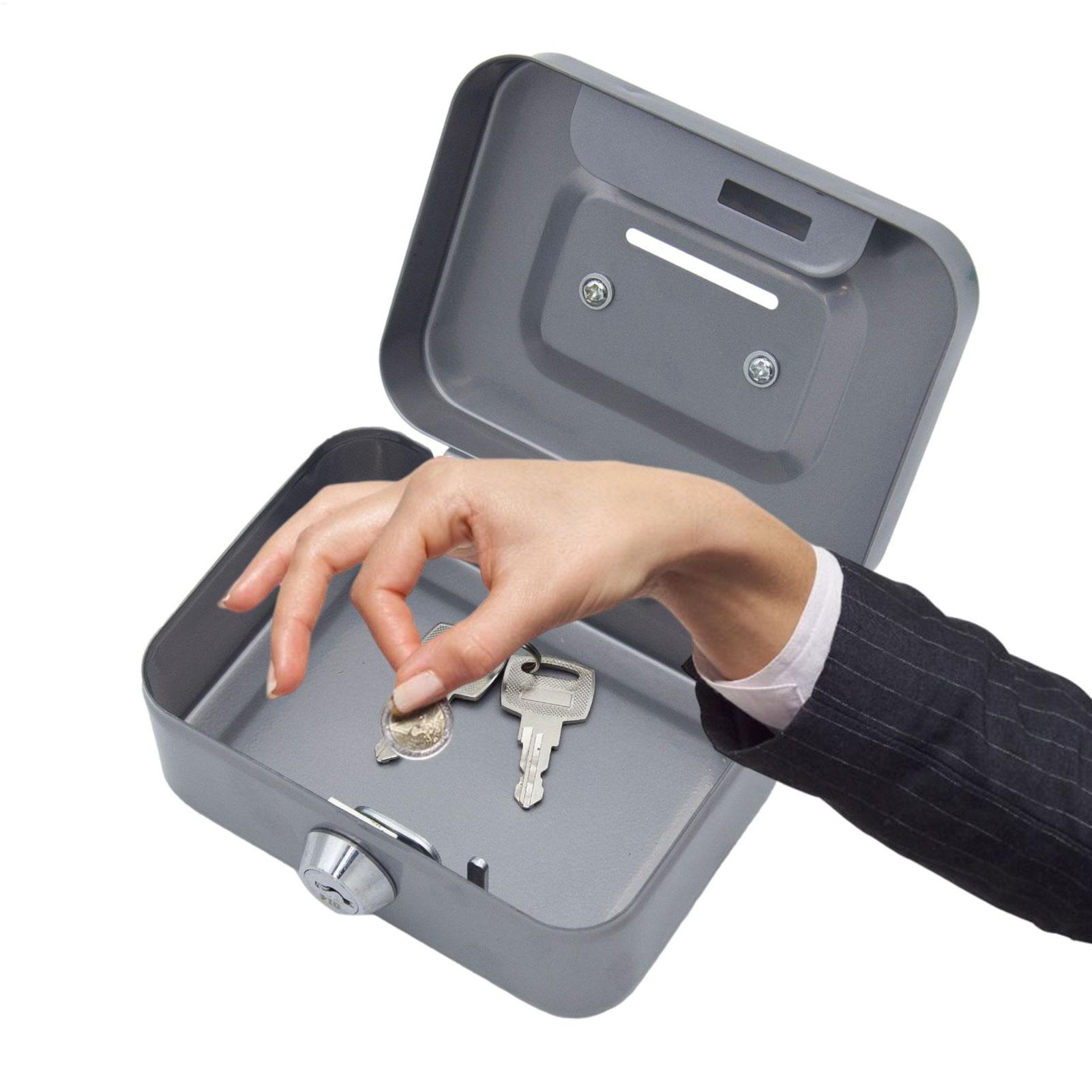 Mini Metal Safe Lock Box Porta - огляд і ціна Home Office For Passport