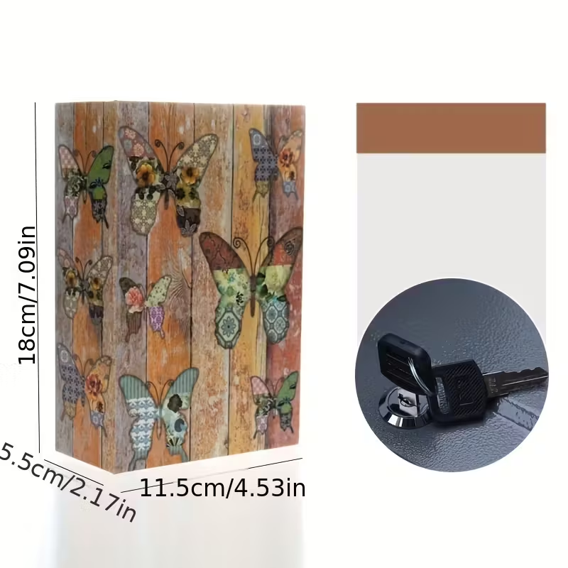1 Piece, Book Safe with Key Lo - огляд і ціна Home Office For Passport