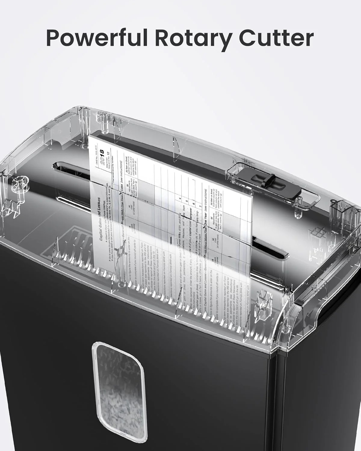 Deli 8-Sheet Micro Cut Shredde - огляд і ціна Home Office Paper Shredder
