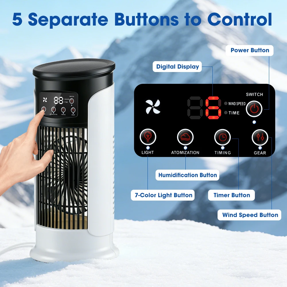 3 In 1 Household Fan Air Condi - огляд і ціна Home Office Gadgets