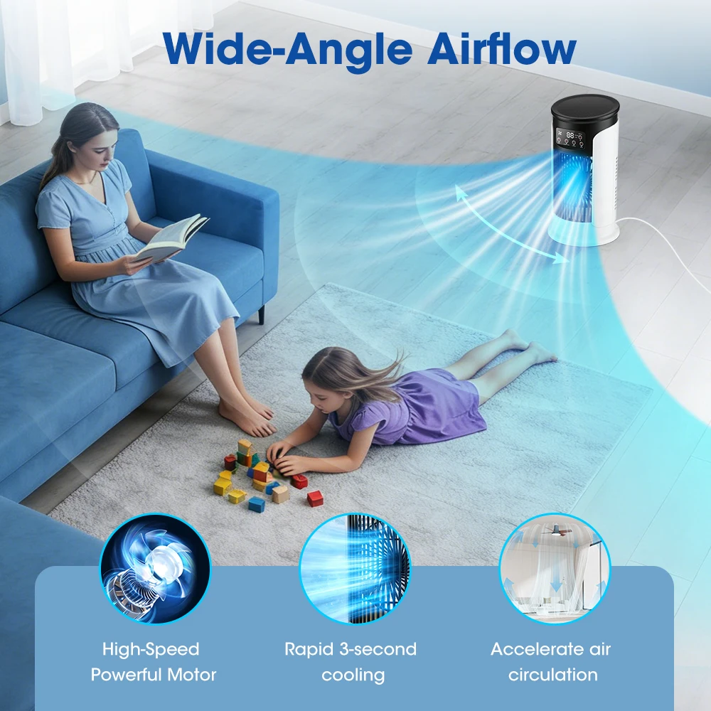 3 In 1 Household Fan Air Condi - огляд і ціна Home Office Gadgets